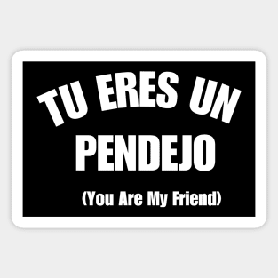 Tu Eres Un Pendejo You Are My Friend Magnet